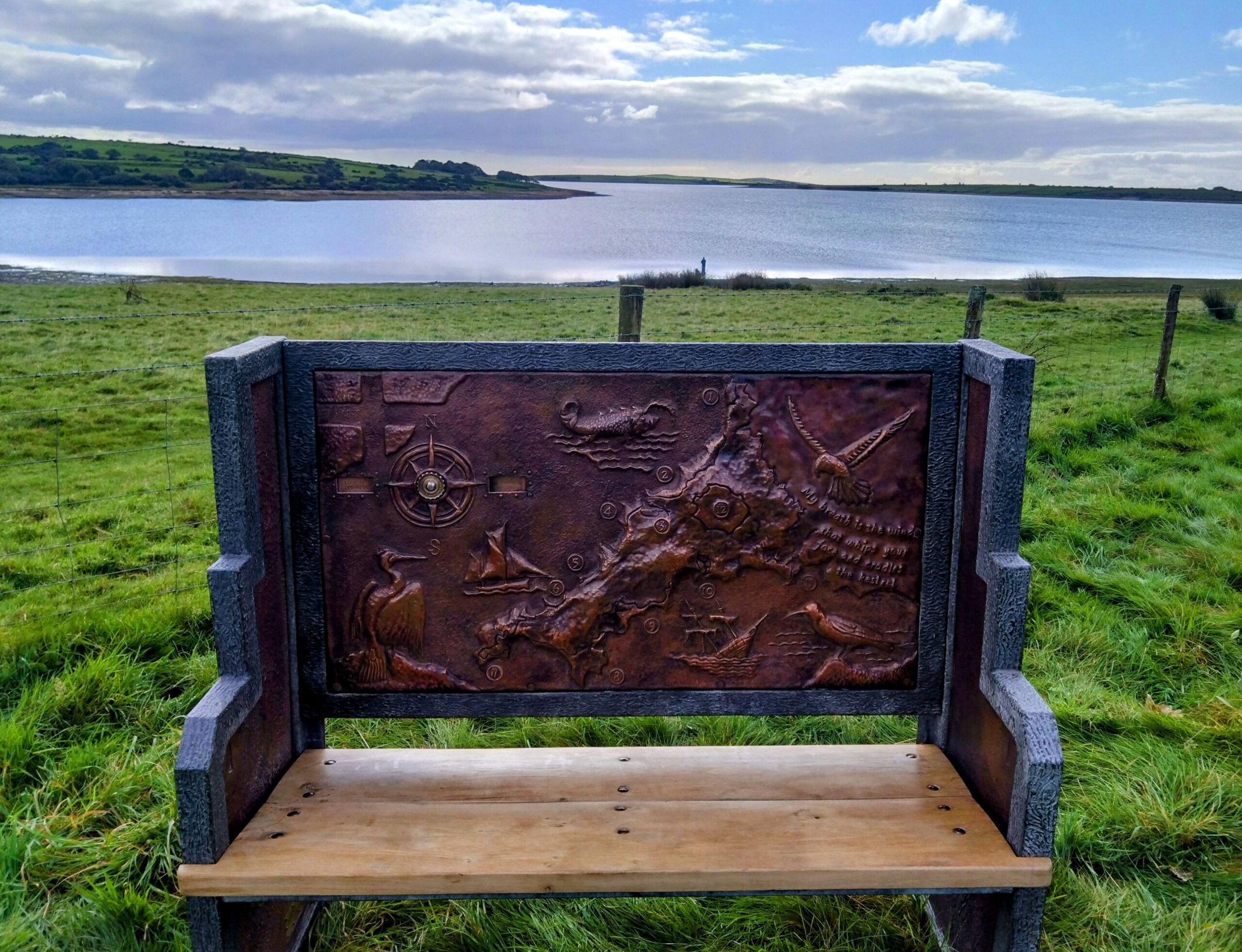 Drolla - The Storytelling Bench at Colliford Lake